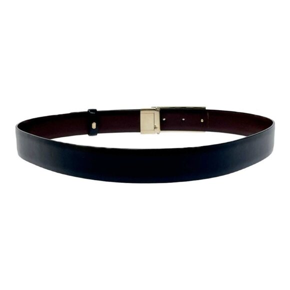 Gucci 1476 85 34 Leather Sherry Line Belt Black Belt main image 10